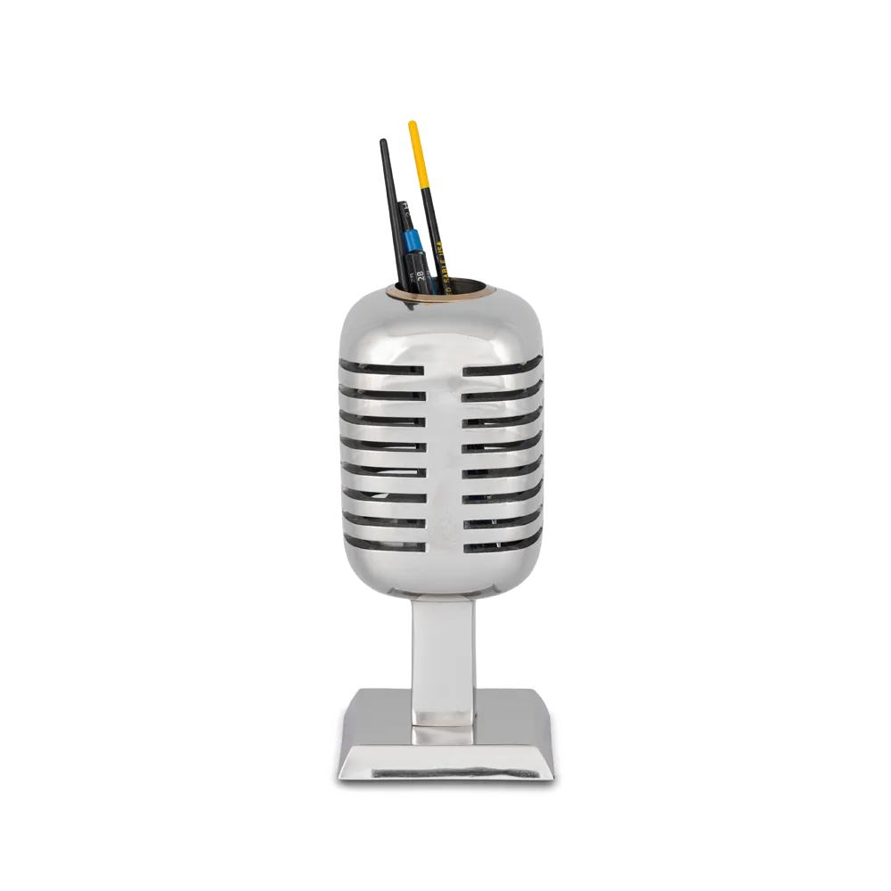 Microphone Pencil Holder Aluminum