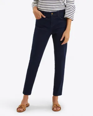 Mid-Rise Slim Jeans in Dark Wash