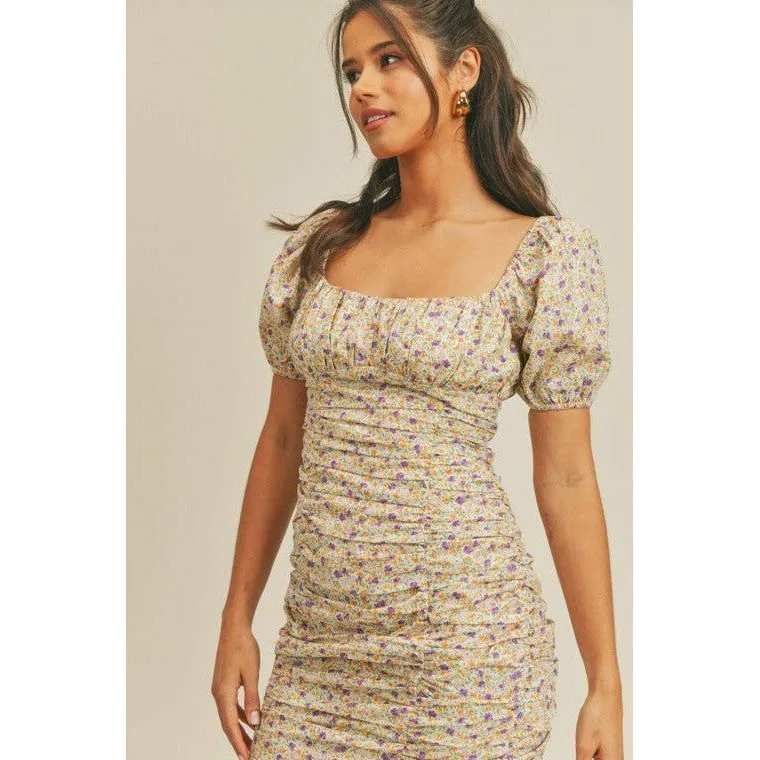 Missy Floral Print Mini Dress