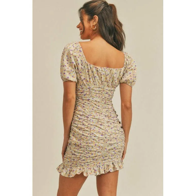 Missy Floral Print Mini Dress