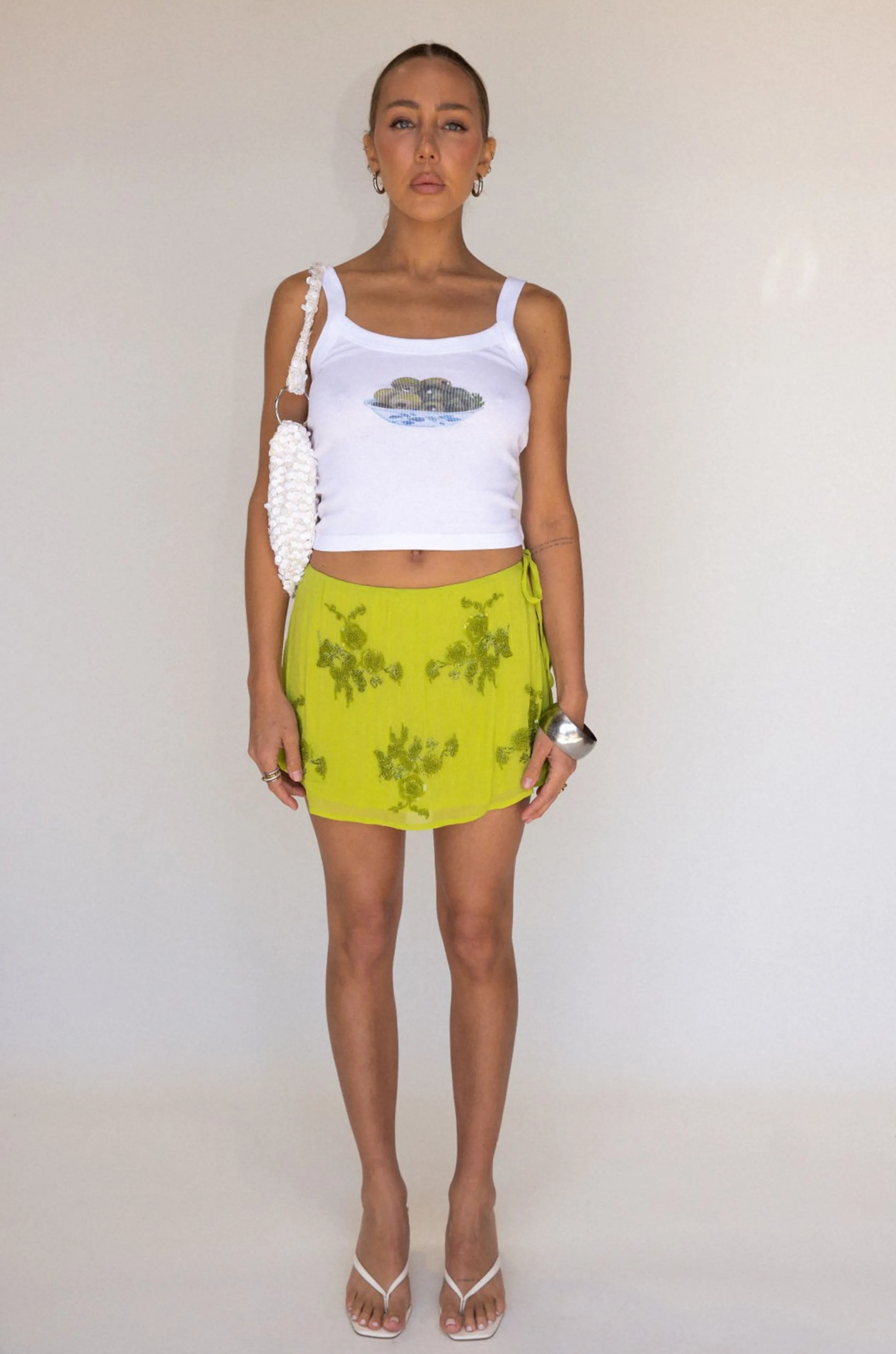 More Sun Mini Skirt by LUNA B