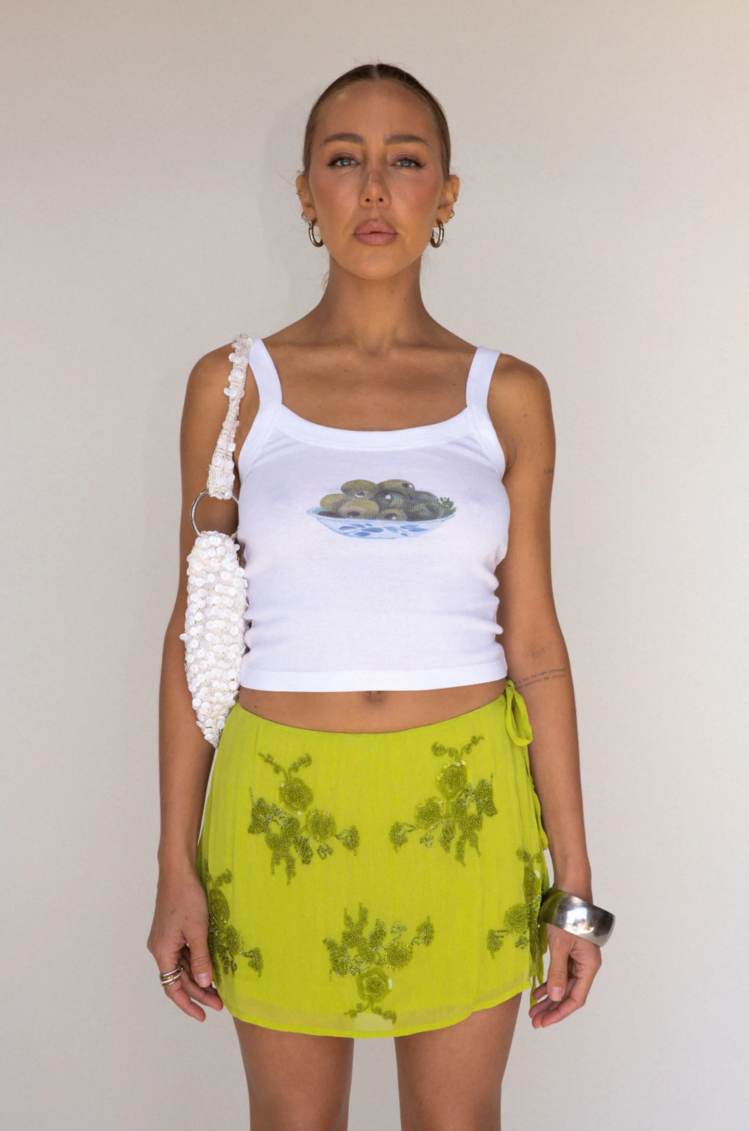 More Sun Mini Skirt by LUNA B