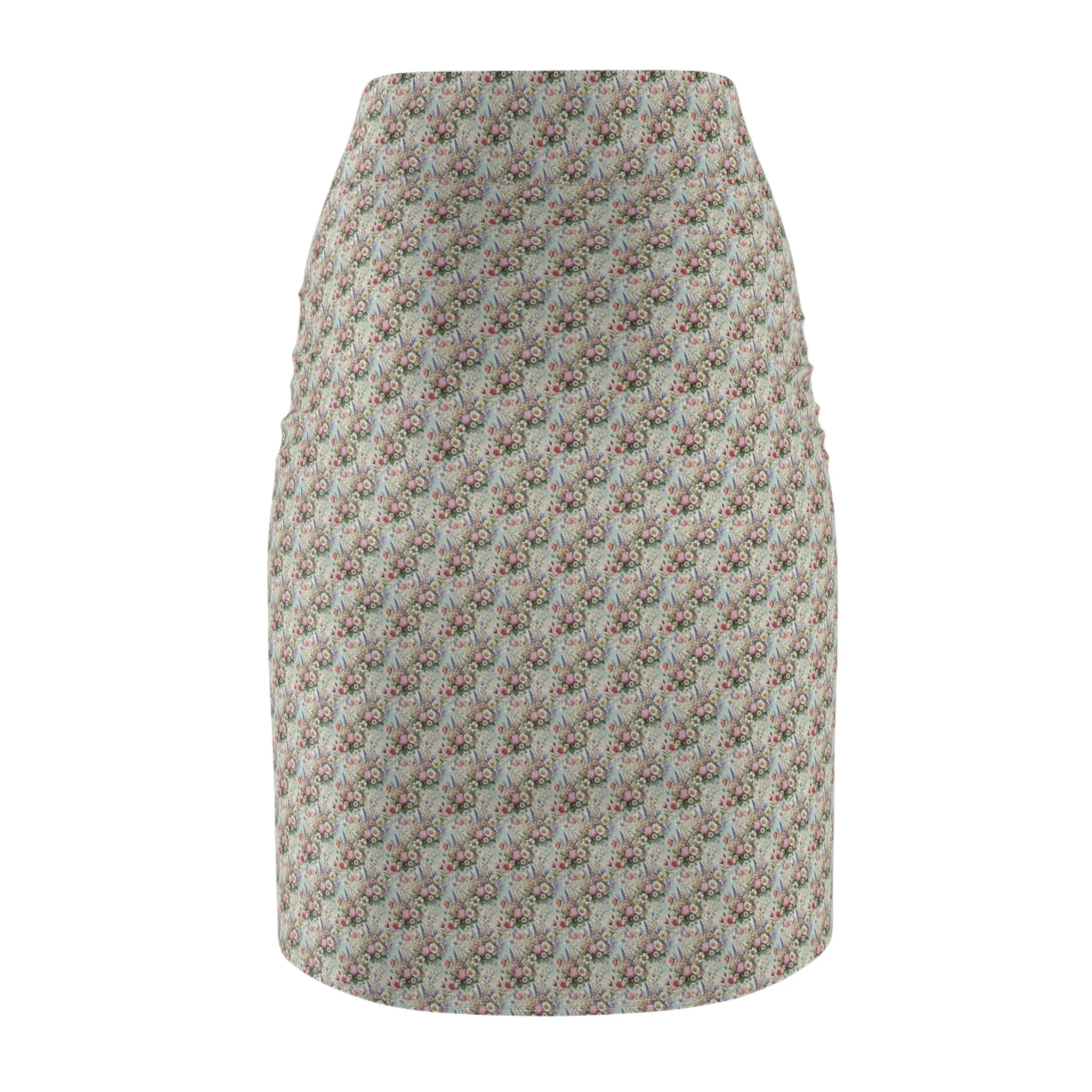 Mother in Bloom Pencil Skirt