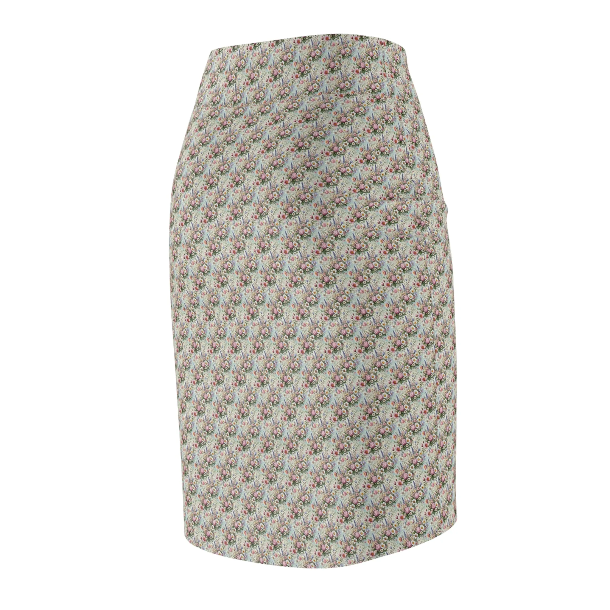 Mother in Bloom Pencil Skirt