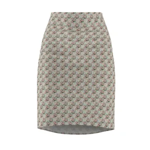 Mother in Bloom Pencil Skirt