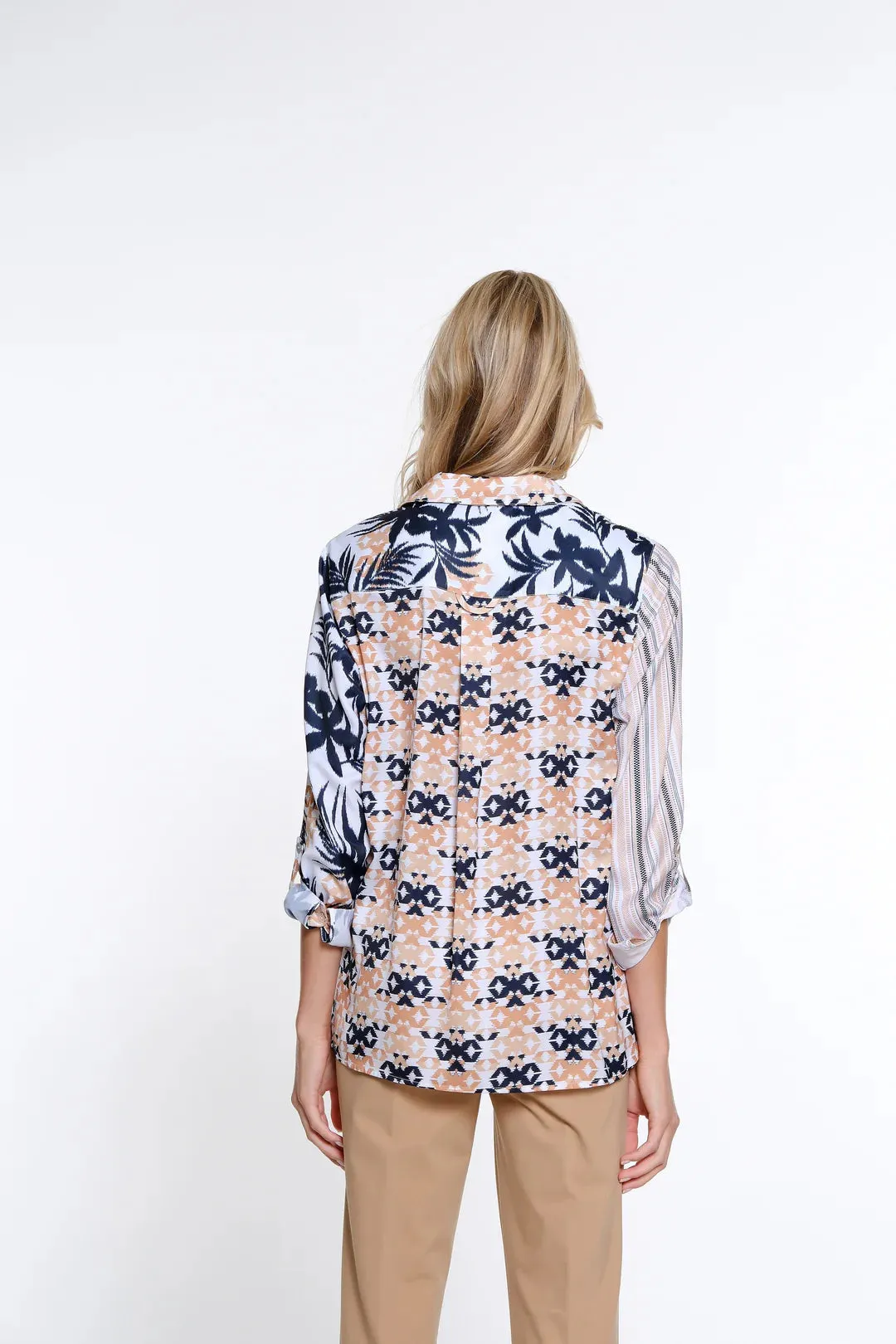 Multi Print Woven Shirt