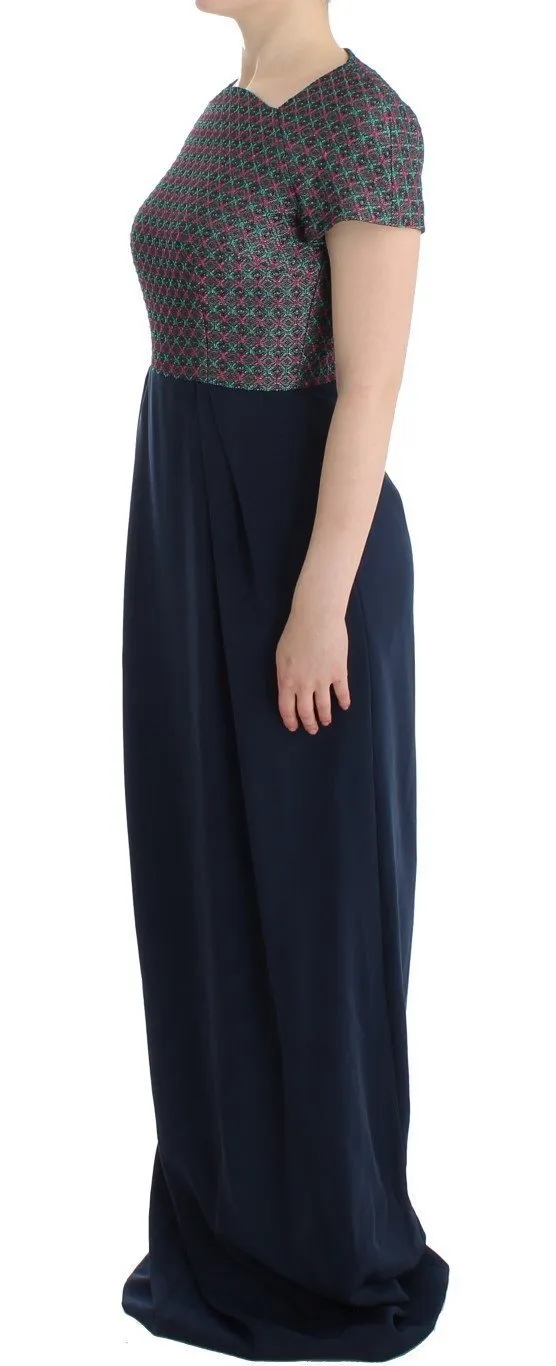 Multicolor Doris short sleeve dress