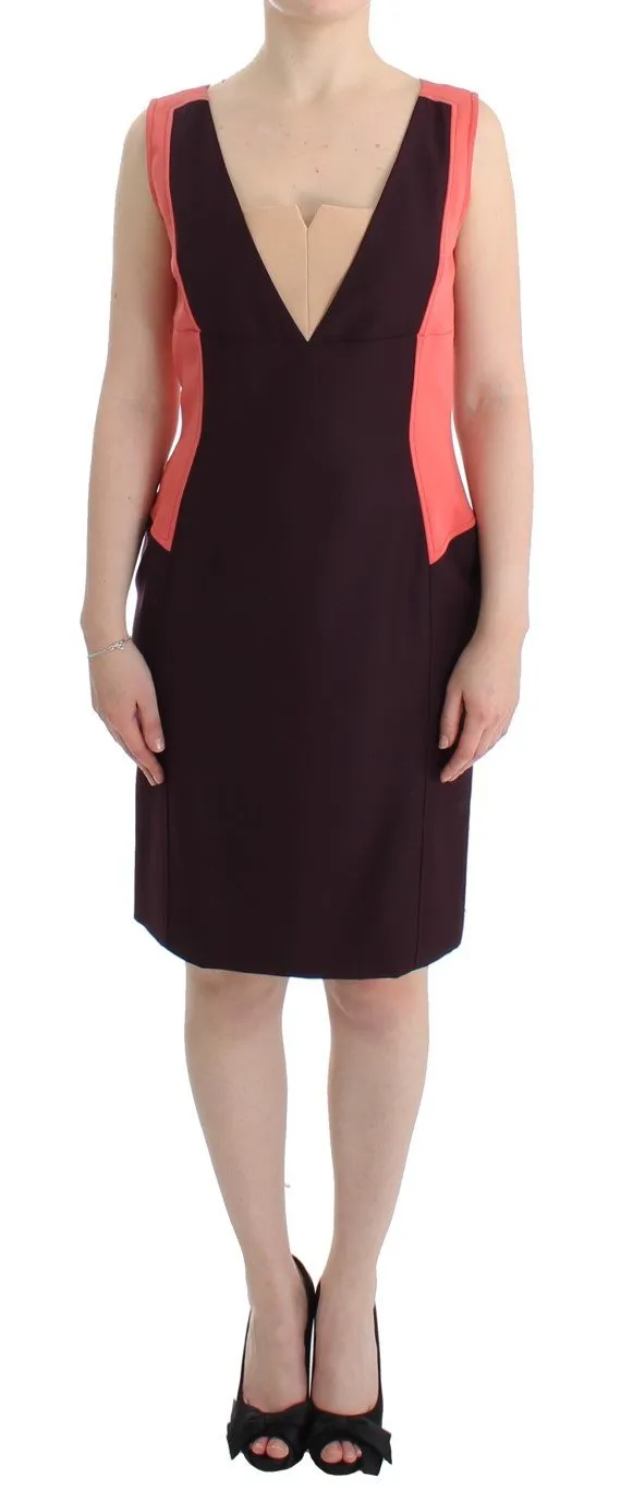 Multicolor Plando pencil dress