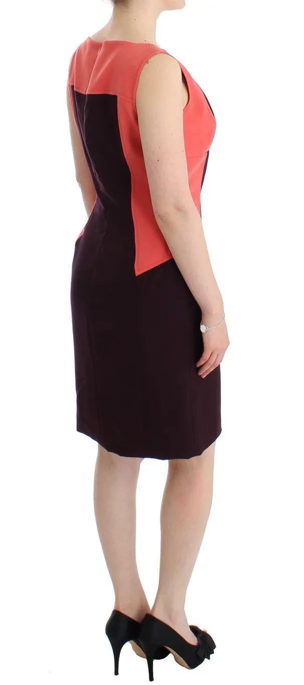 Multicolor Plando pencil dress