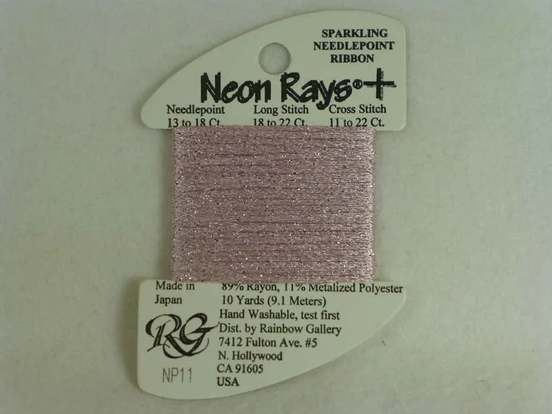 Neon Rays  NP11 Pale Pink