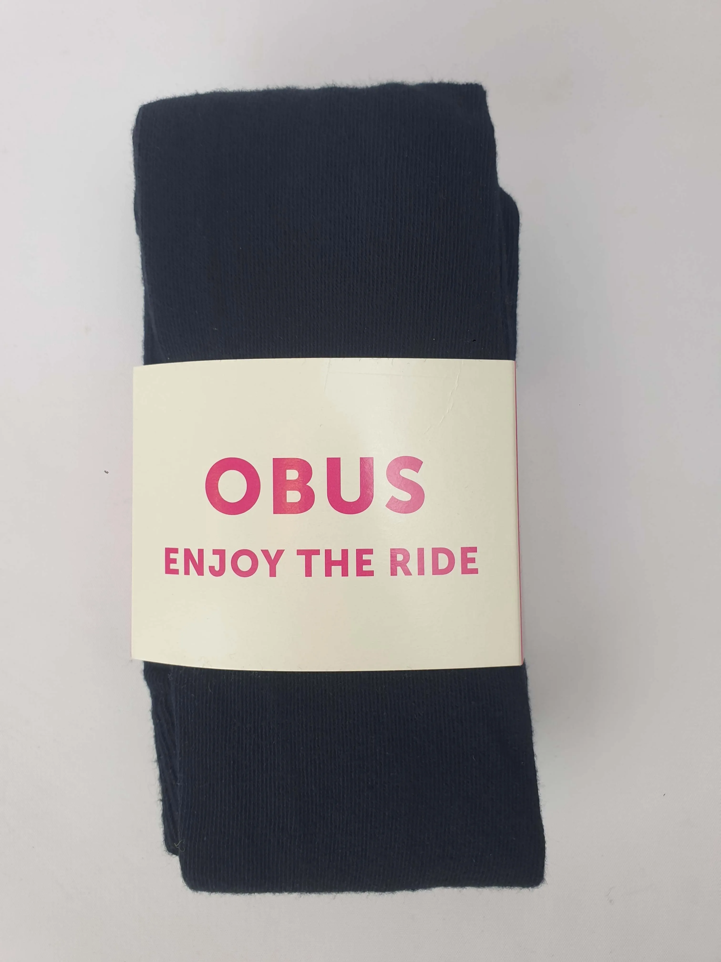 Obus black cotton stockings