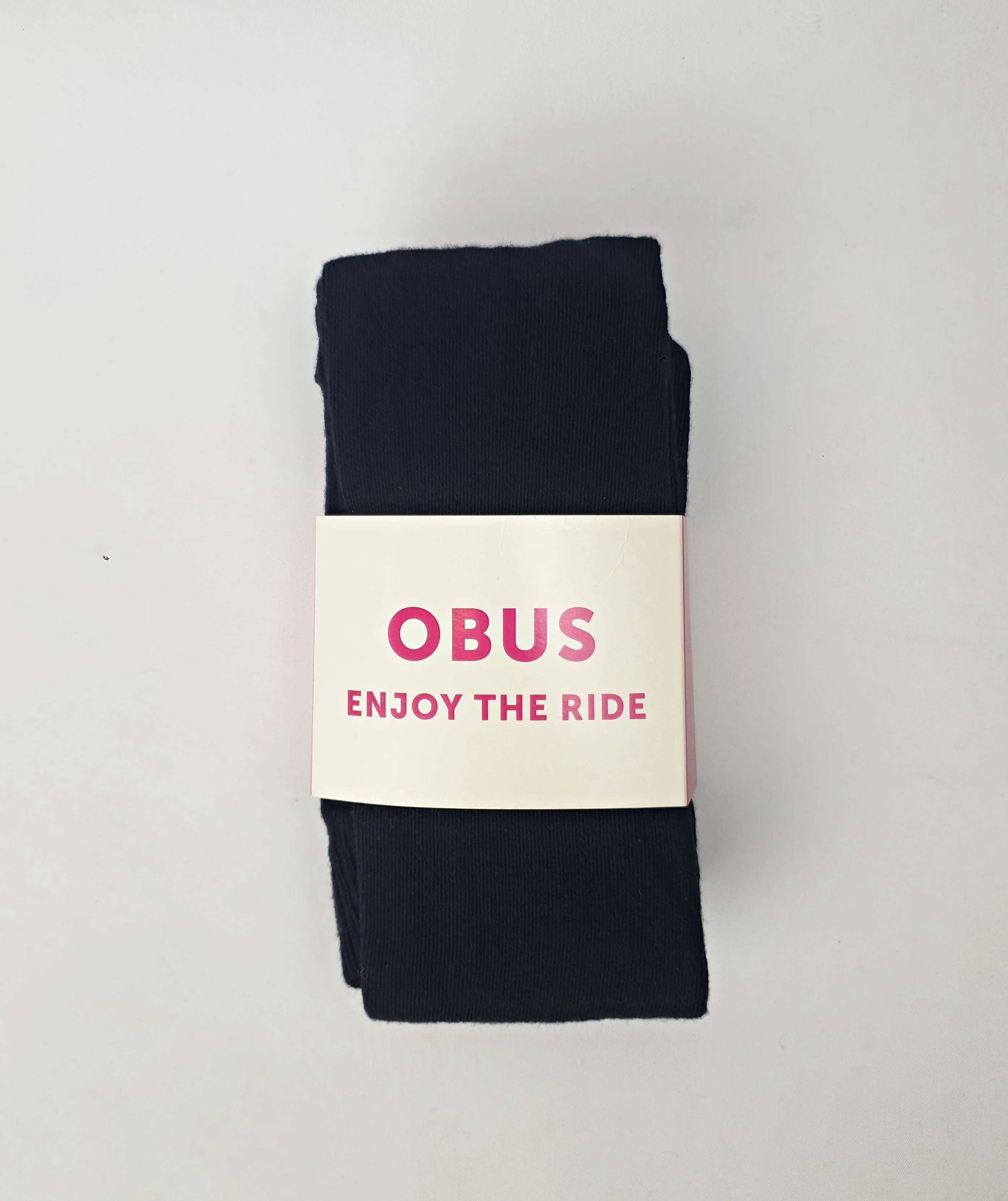 Obus black cotton stockings