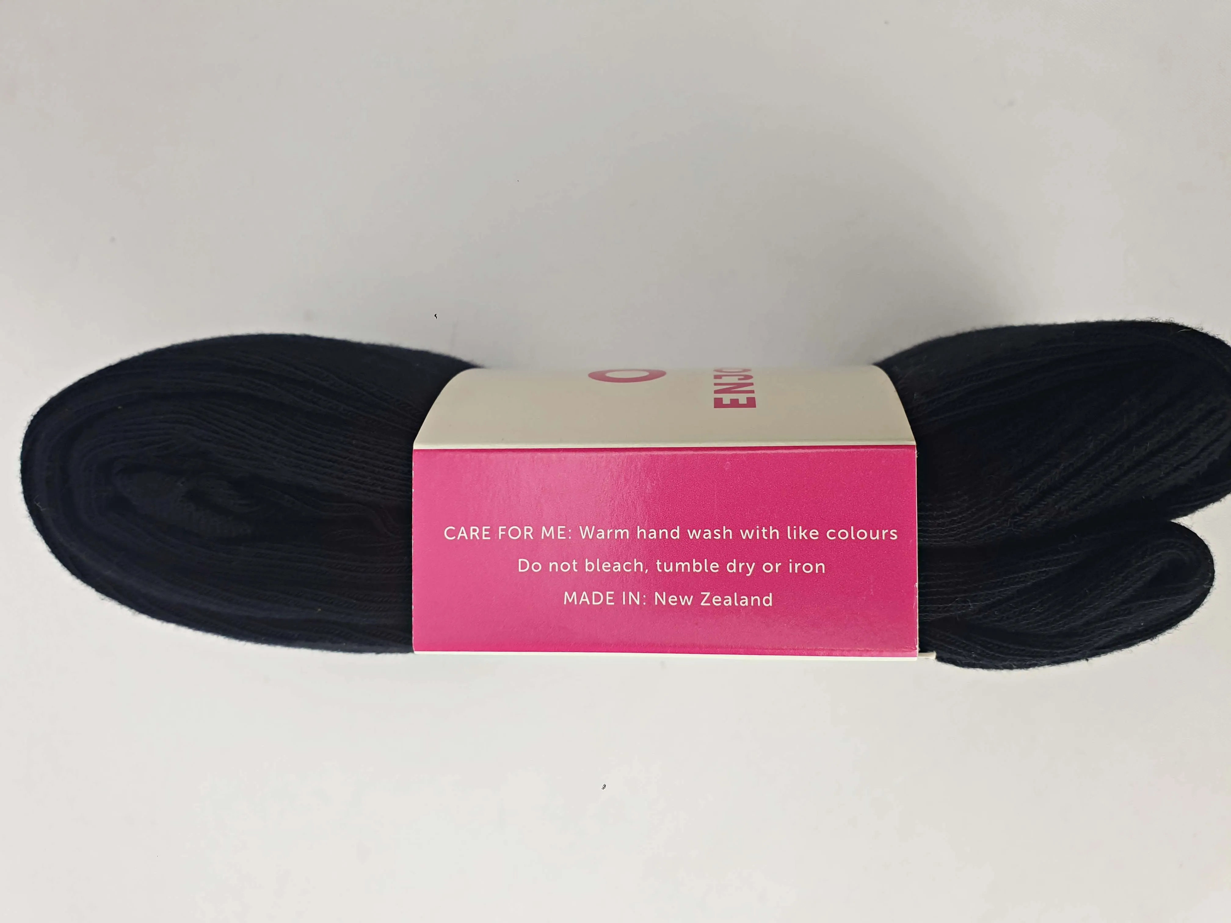 Obus black cotton stockings