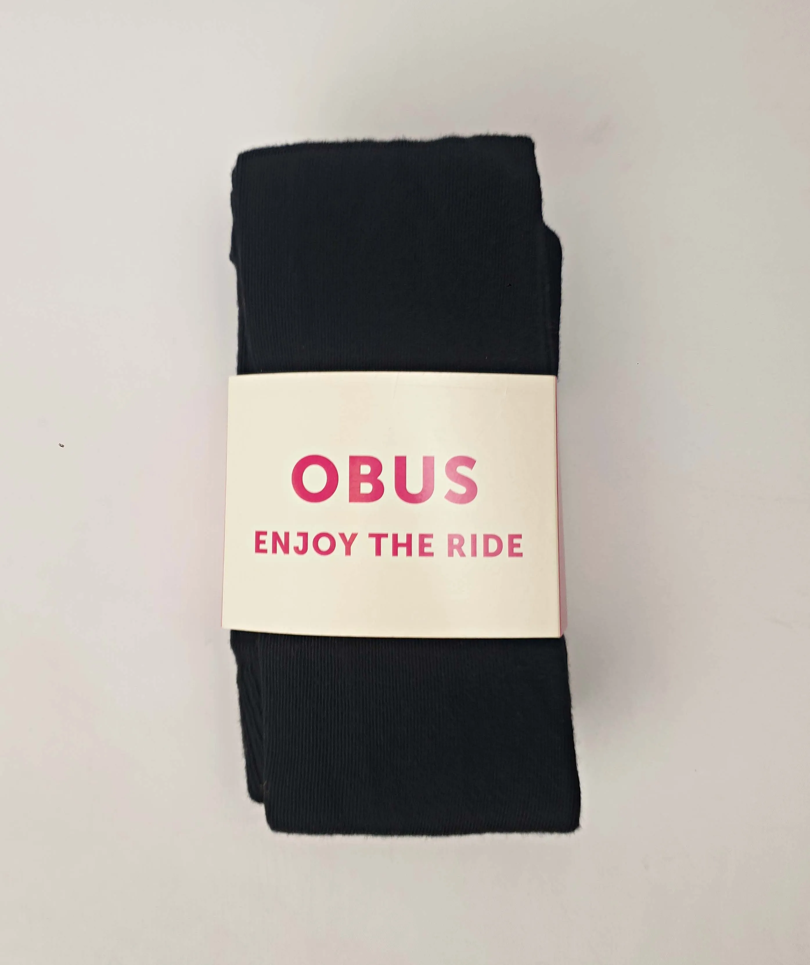 Obus black cotton stockings