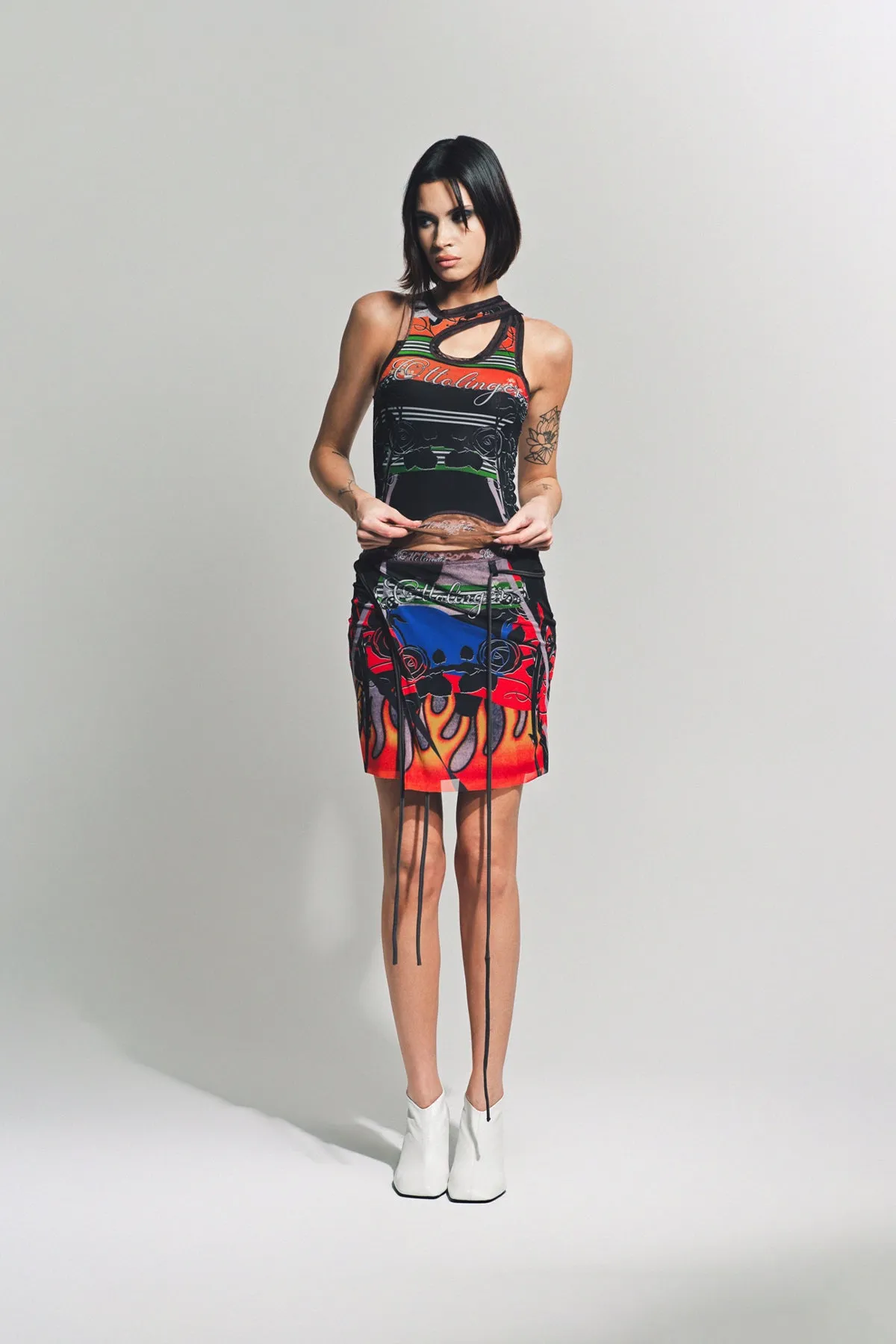 OTTOLINGER | MESH MINI SKIRT