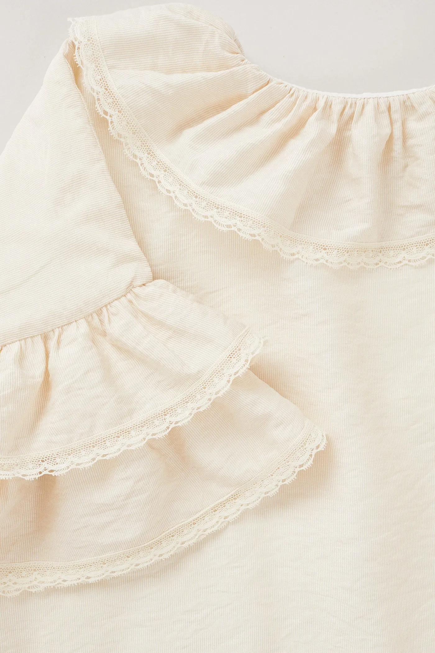 Pastry Dress in Beige Jacquard