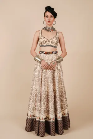 Pearl Ivory Skirt Set