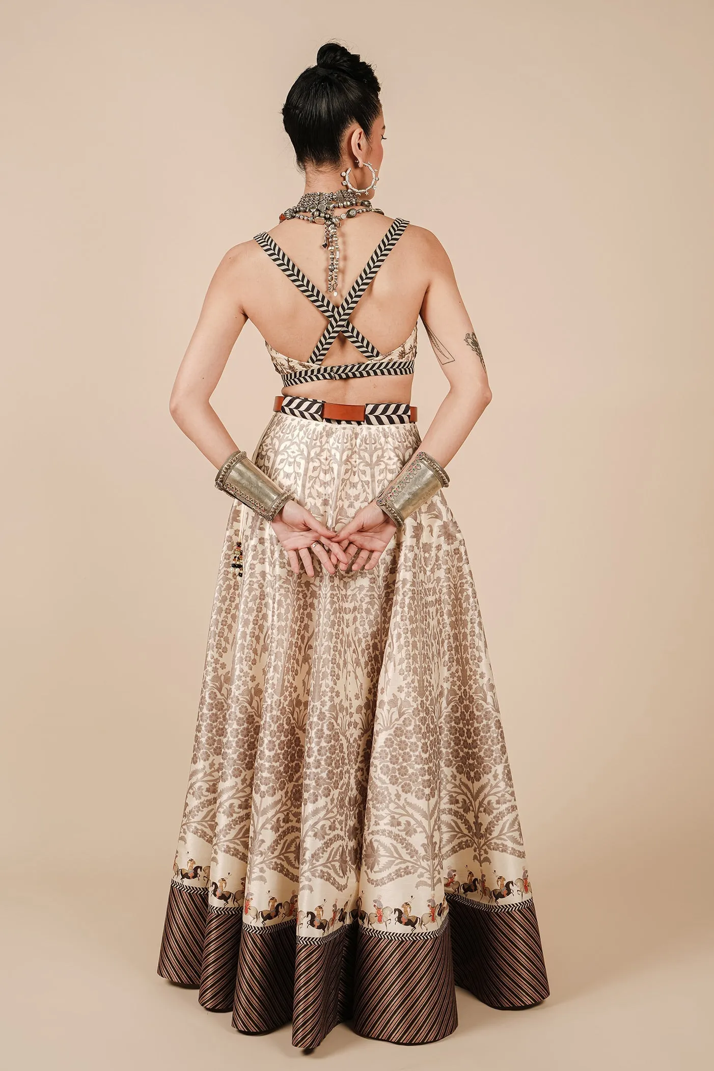 Pearl Ivory Skirt Set