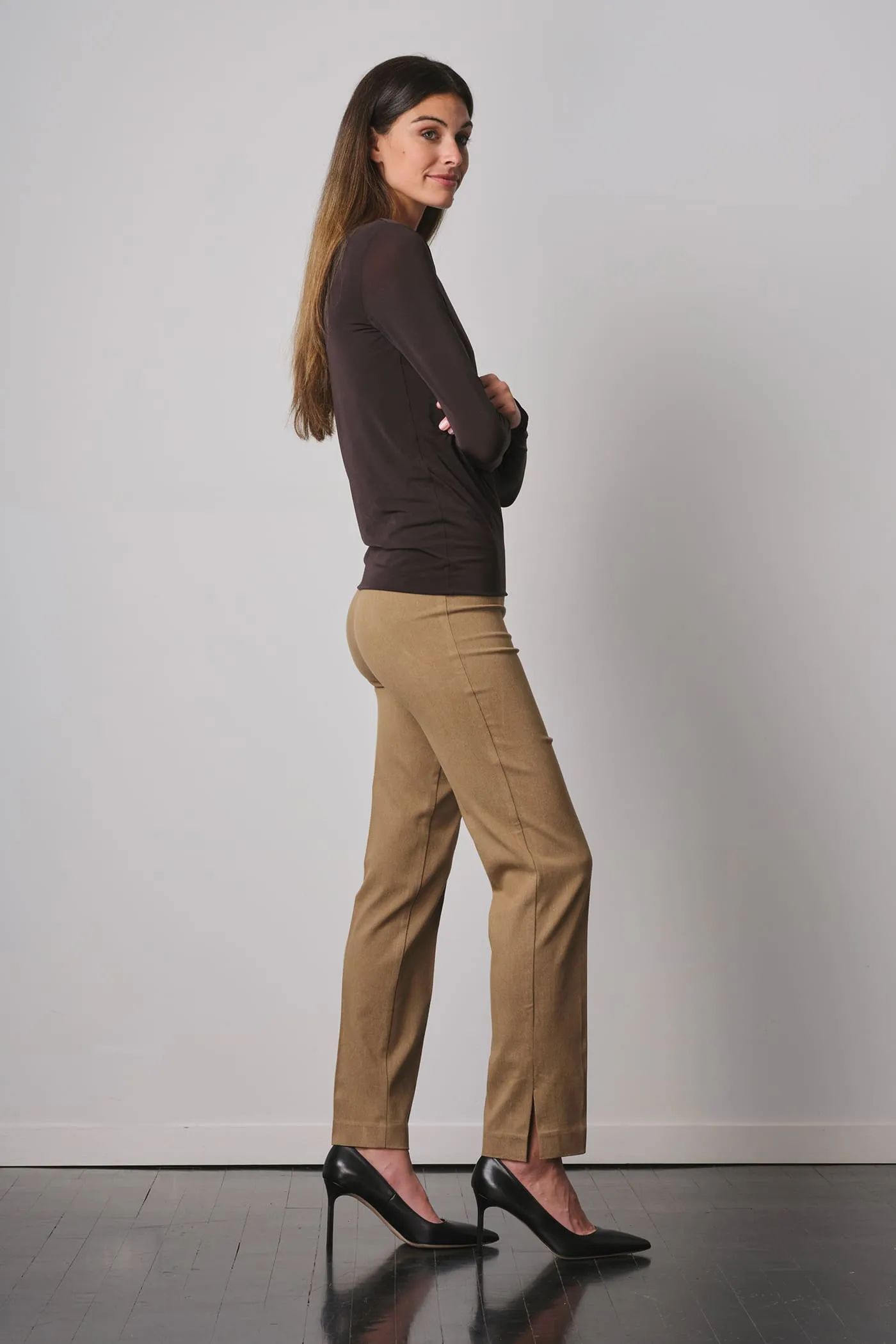 PEGGY Flannel Camel