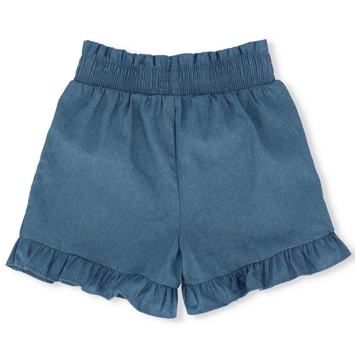 Pre-Girls Frozen Chambray Fashion Skort - Denim