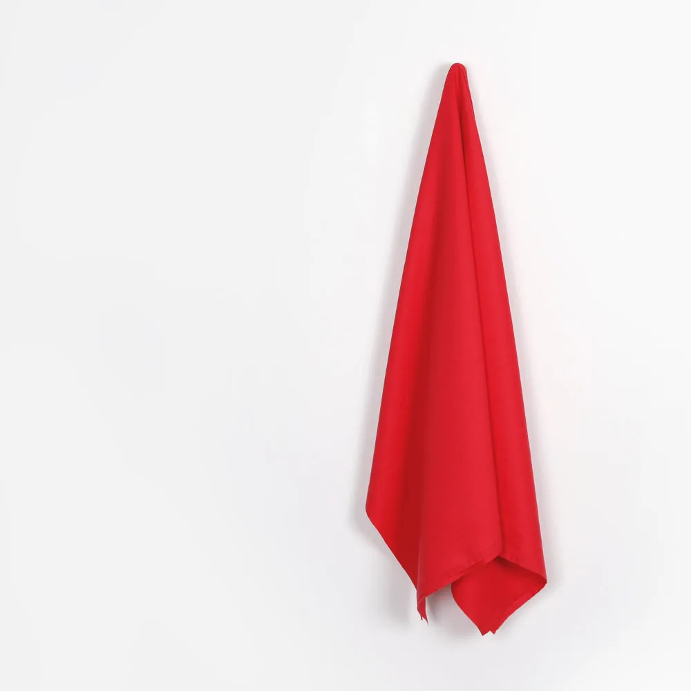 Pure Wool Flannel - Hibiscus (remnant)