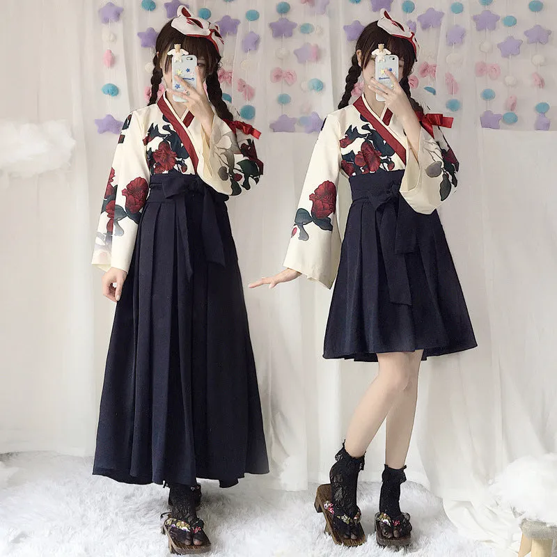 "CAMELLIA ORIENTAL RETRO" SET N010803
