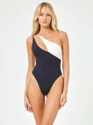 Raquel One Piece Classic in Black/Cream