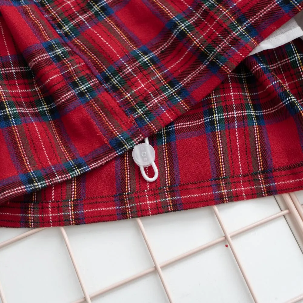 RETRO PLAID SKIRT UB97007