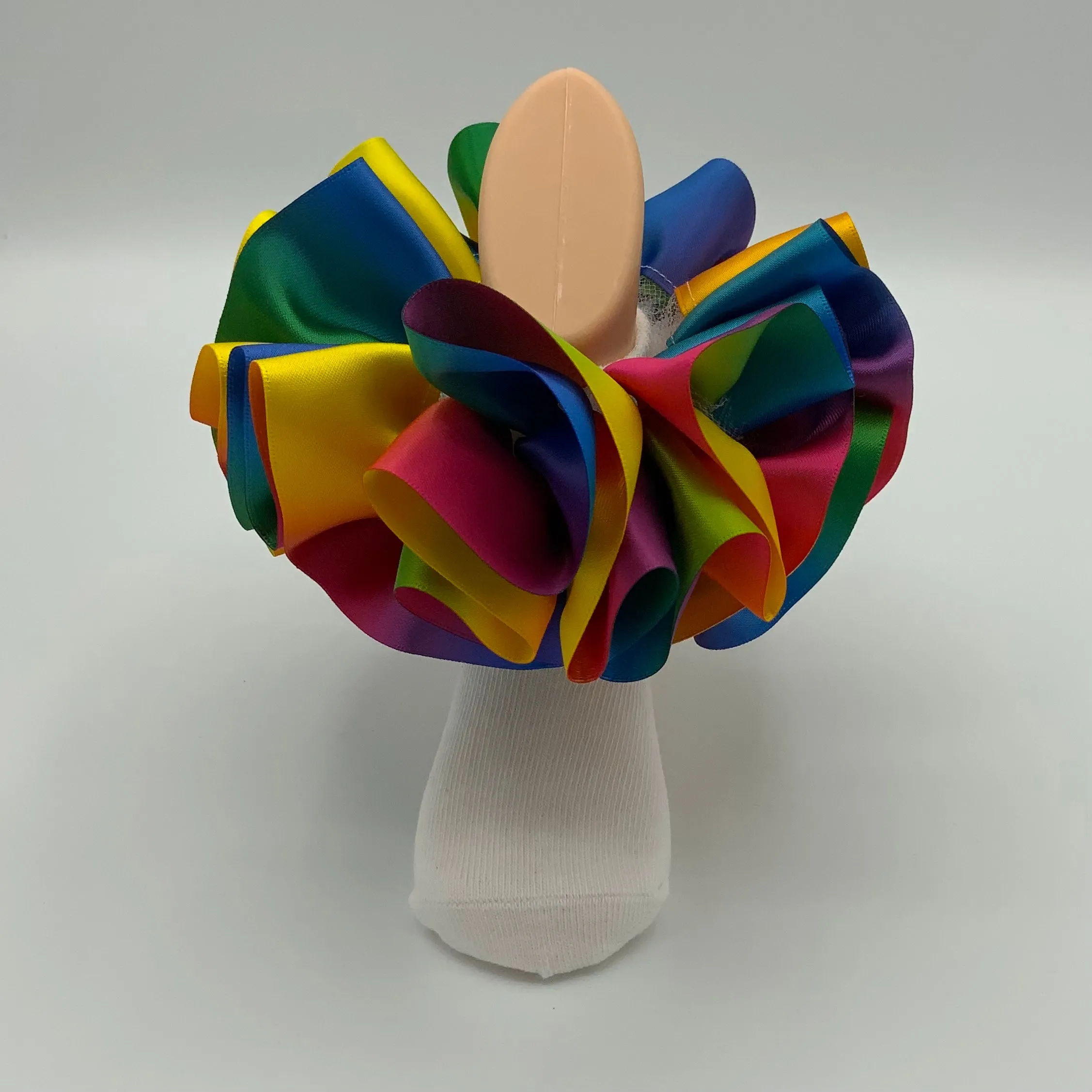 Ruffle Socks - Multi Color Ribbon (detachable)