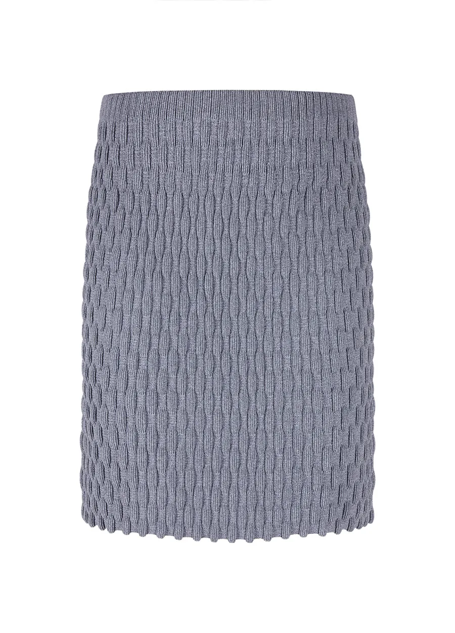 Skirt / JNBY Knee-length Skirt in Pleats