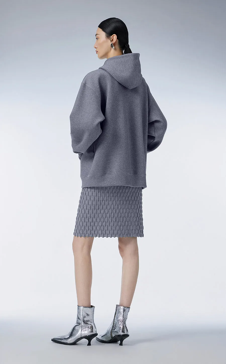 Skirt / JNBY Knee-length Skirt in Pleats