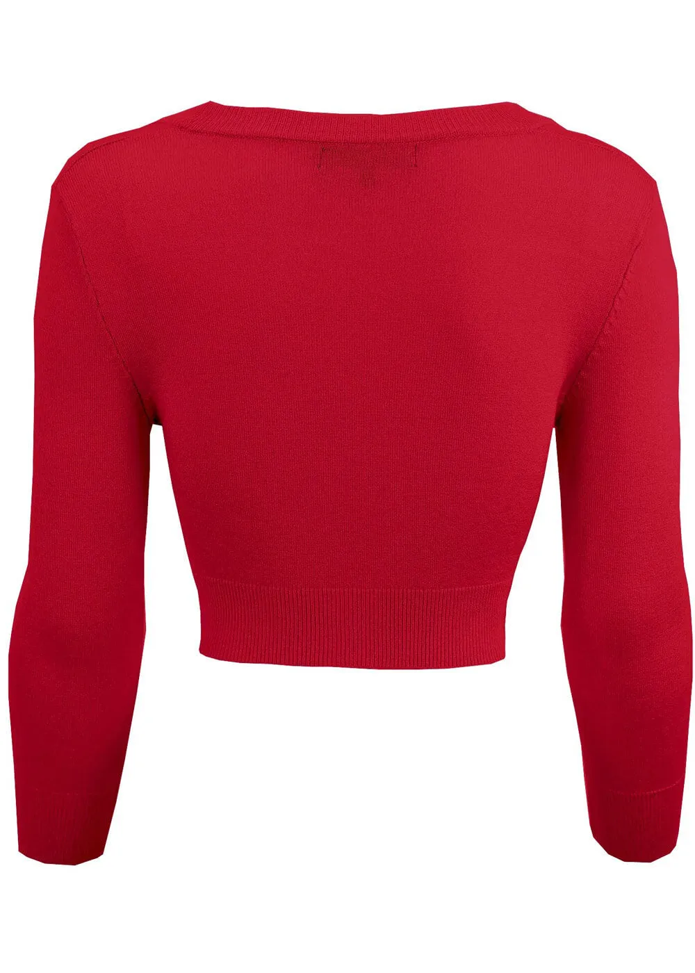 Succubus Clothing Retro Short 50's Cardigan Red