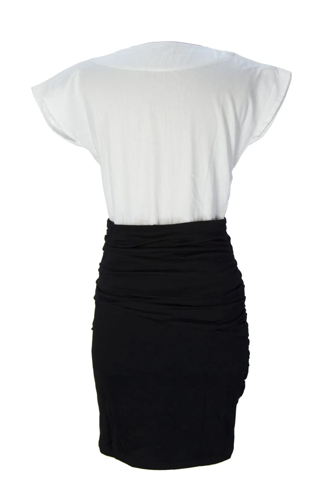 SURFACE TO AIR Women's White   Black Reina Dress $295 NEW