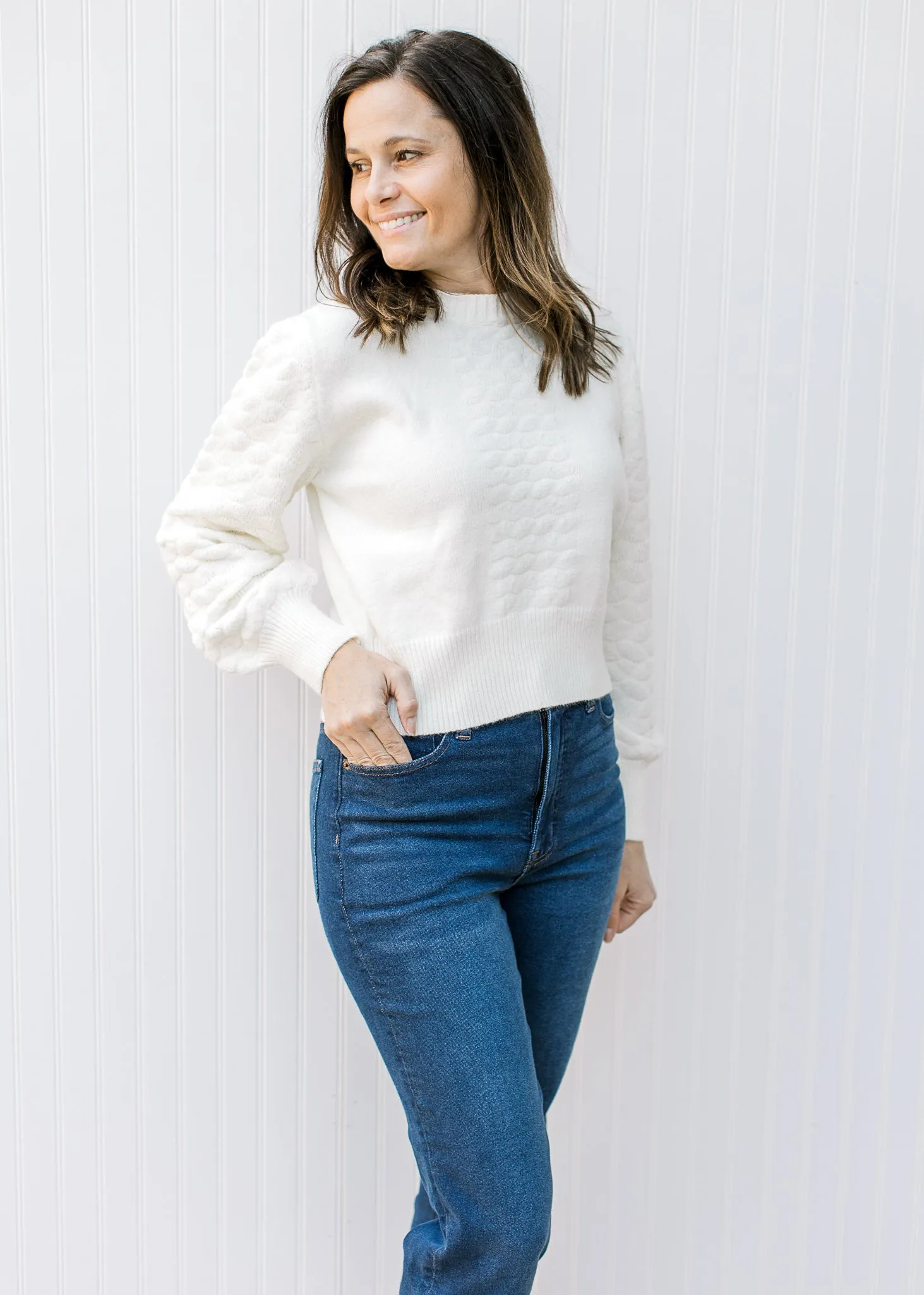 Susan Ivory Sweater B