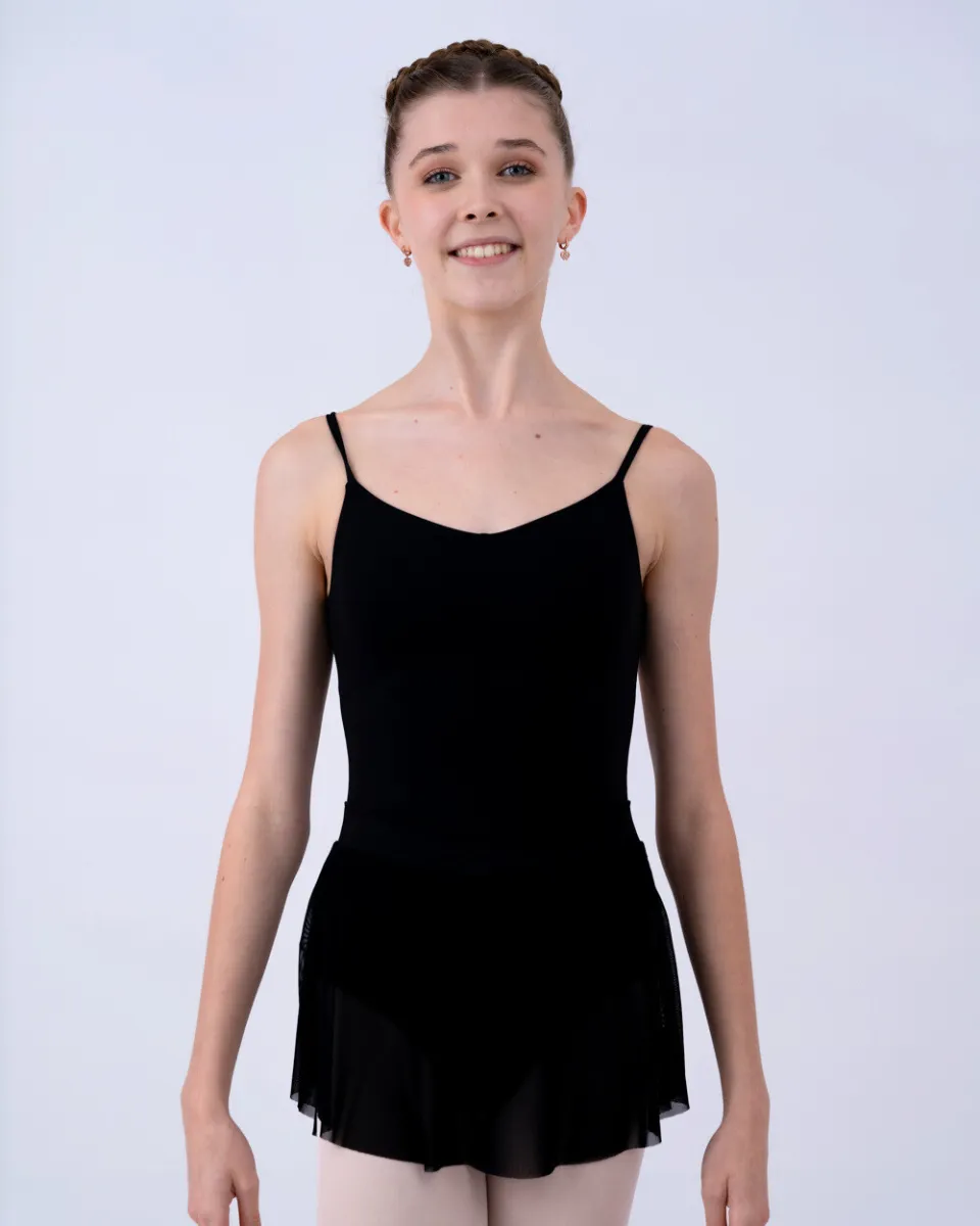 Sylvie Skirt Mesh Midnight Black