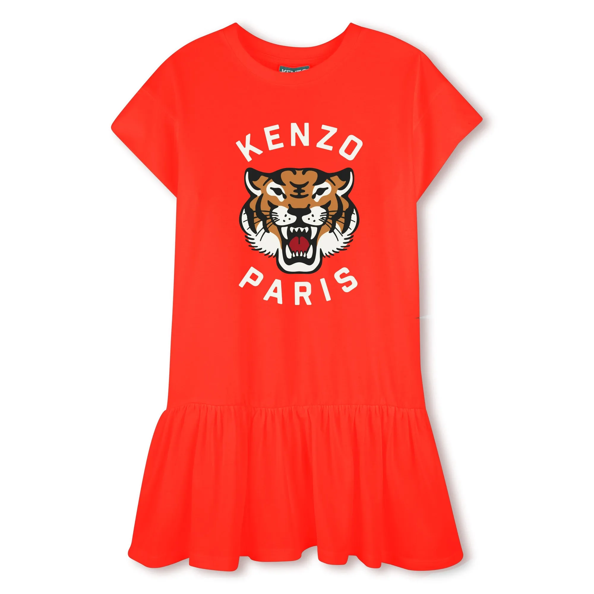 Tiger logo dress by Kenzo