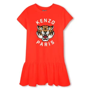 Tiger logo dress by Kenzo