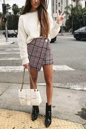 Trregularity Tassels Skirts