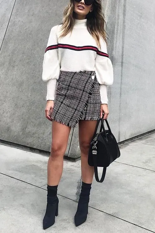 Trregularity Tassels Skirts