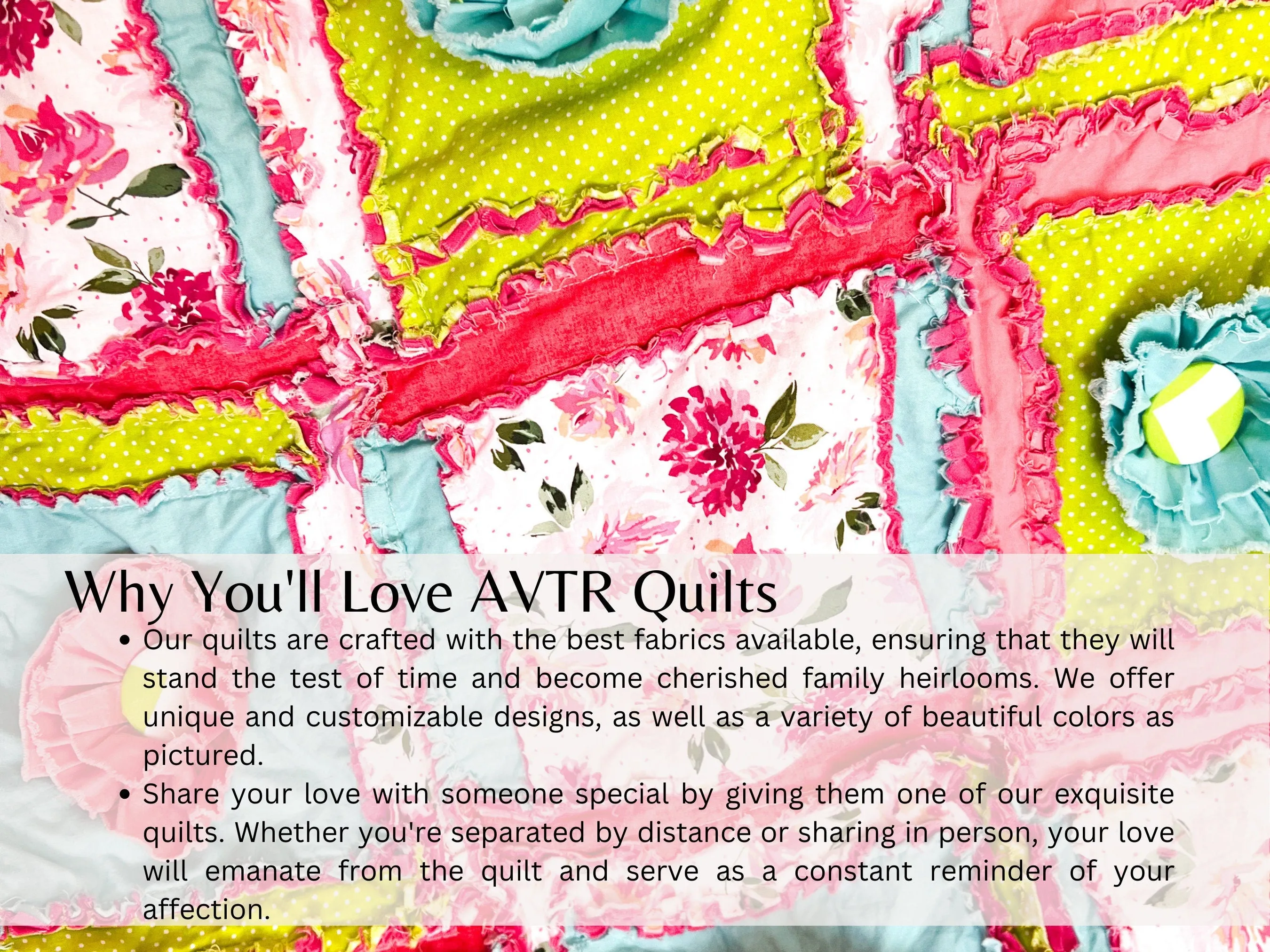 Twin Size Quilt Homemade Quilts for Sale, Big Handmade Rag Quilts, Hot Pink and Turquoise Teen Girl Room Decor for Girls