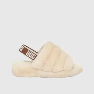Ugg Fluff Yeah Slide Natural 1095119