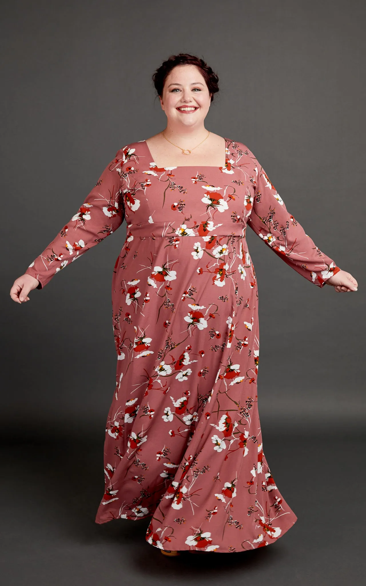 Upton Dress & Skirt Plus Mix & Match Expansion Pack 12-32 printed pattern