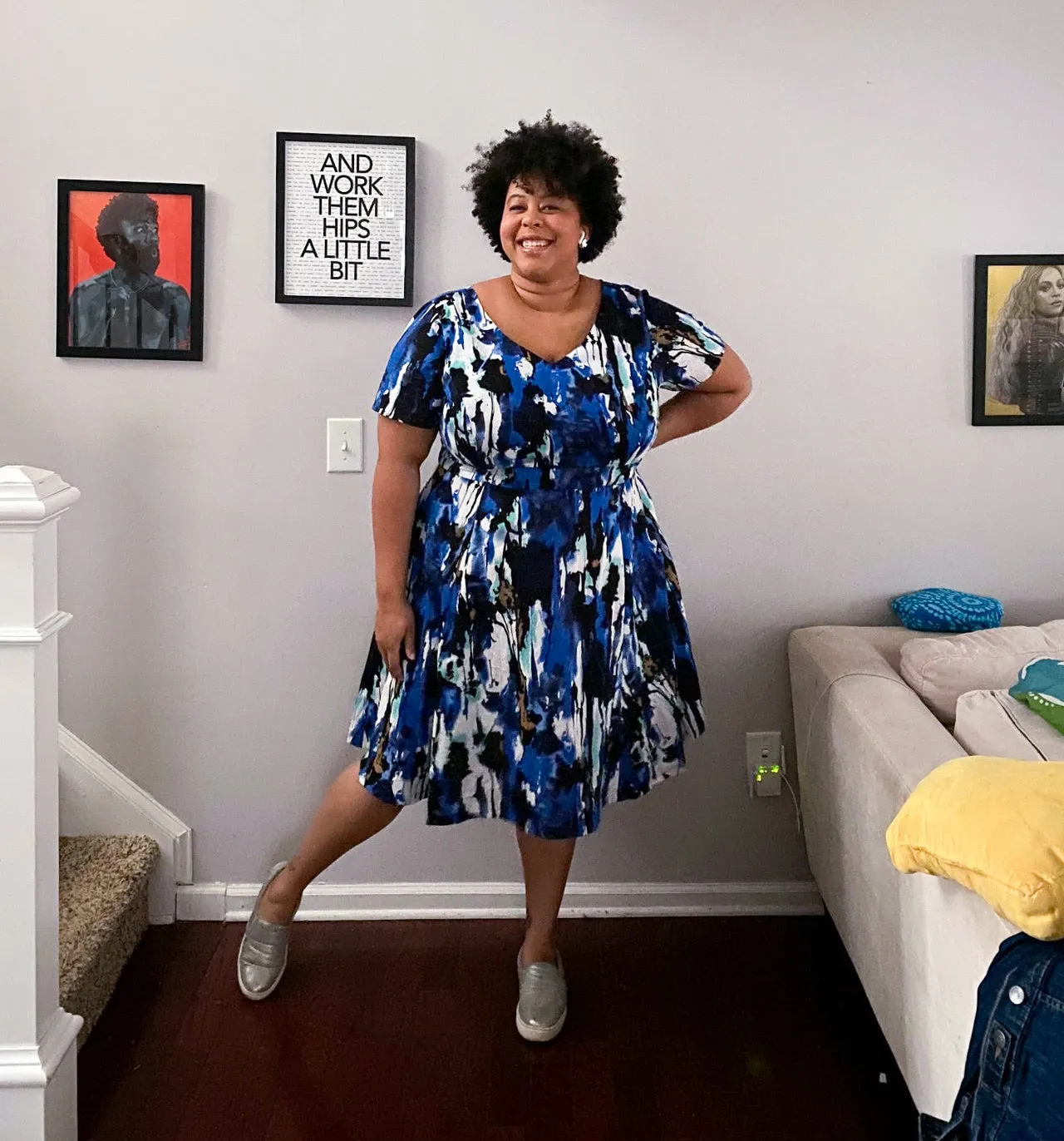 Upton Dress & Skirt Plus Mix & Match Expansion Pack 12-32 printed pattern