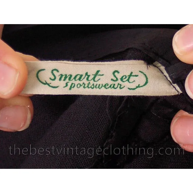 Vintage 1940s Full Ribbon Skirt Smart Set Small 26 Waist