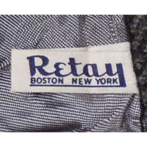 Vintage Retay  Pencil Skirt Wool Wrap  Gray Plaid NOS 1950S 26" Waist Small