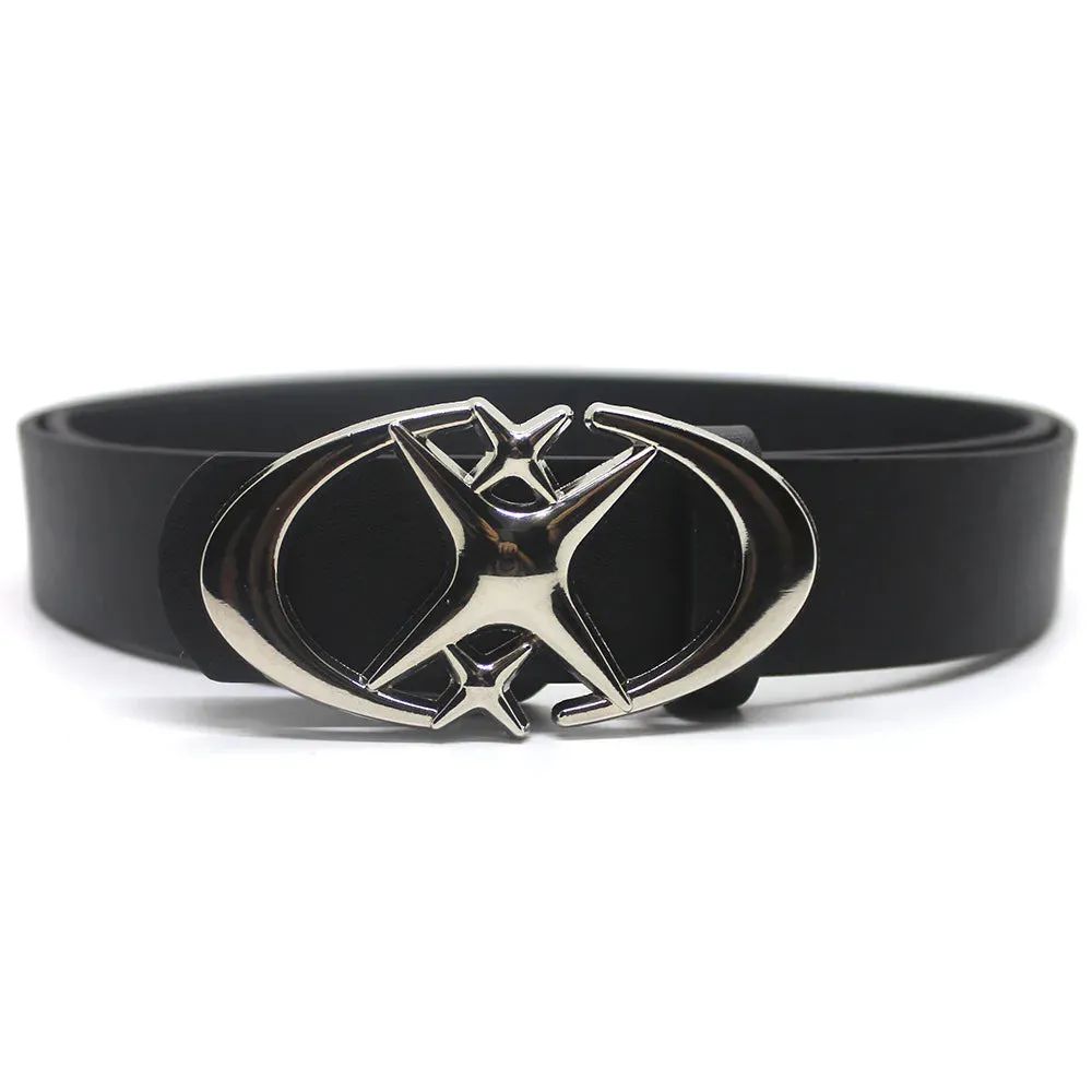 Vintage Y2K Punk Cross & Star Buckle Belt