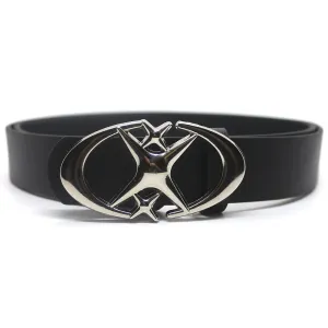 Vintage Y2K Punk Cross & Star Buckle Belt