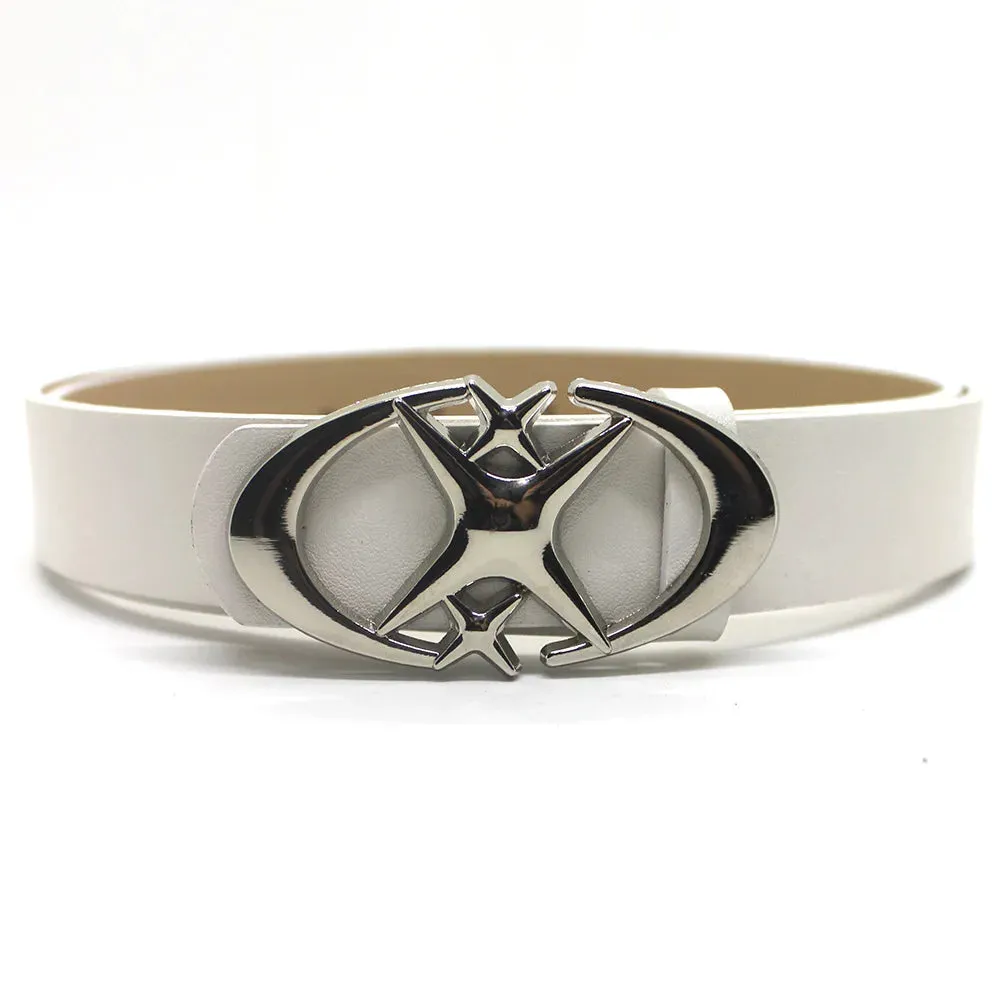 Vintage Y2K Punk Cross & Star Buckle Belt
