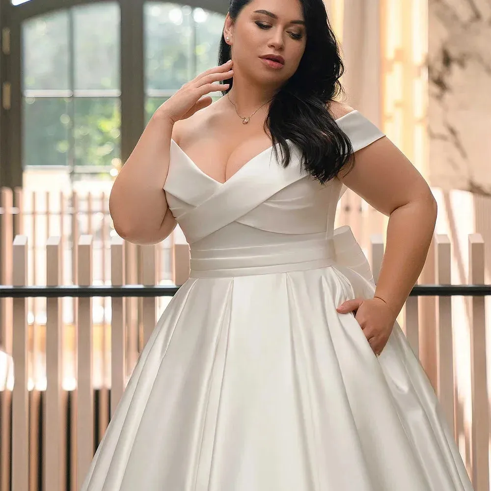 Wedding Guest Dresses: Wedding Dress Plus Size Woman Bride Dresses