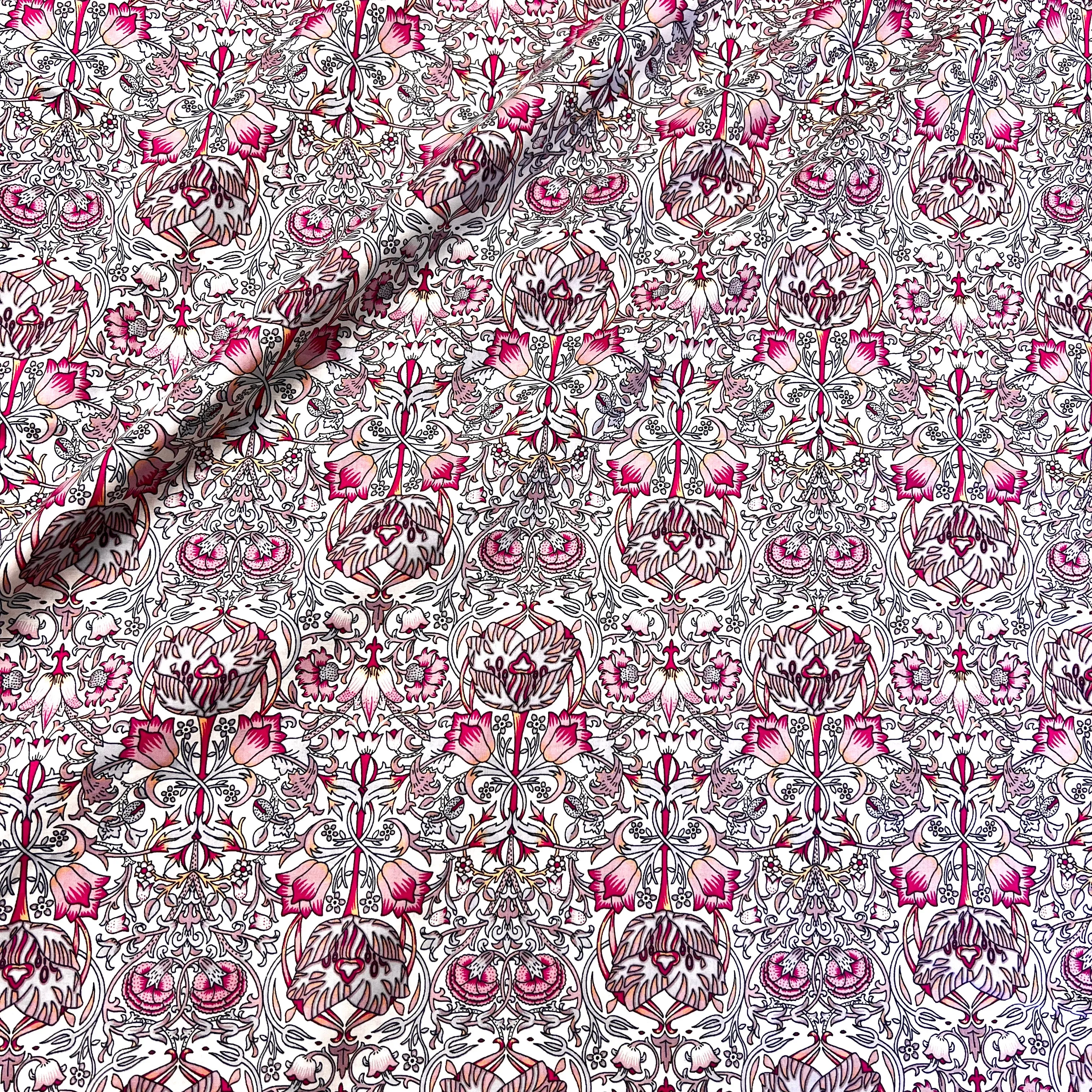 William Morris | Cotton Lawn | Pink